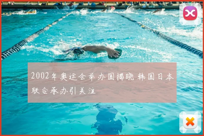 2002年奥运会举办国揭晓 韩国日本联合承办引关注