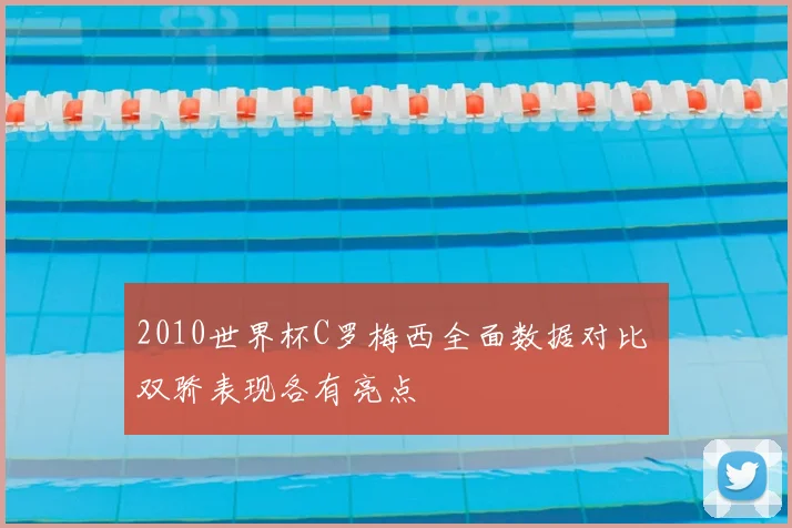 2010世界杯C罗梅西全面数据对比 双骄表现各有亮点